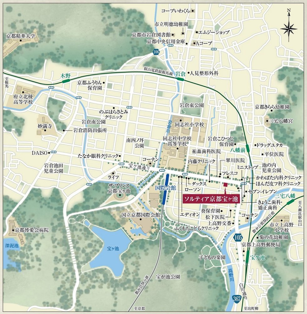 現地案内図