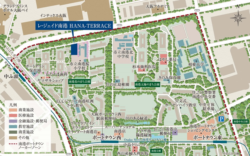 現地案内図