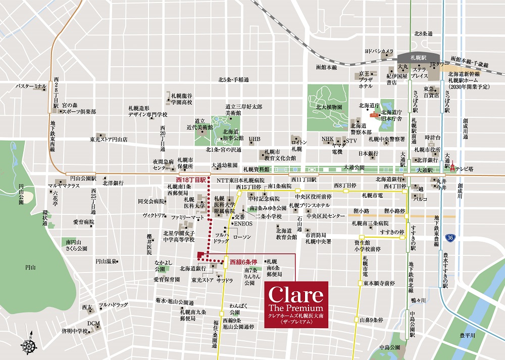現地案内図