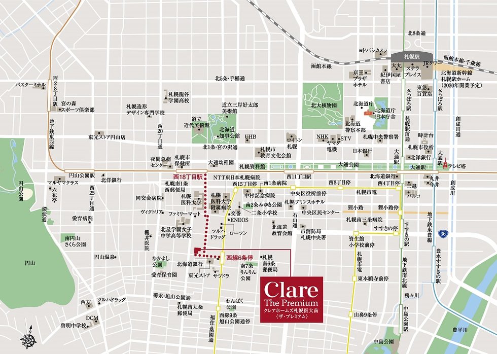 現地案内図