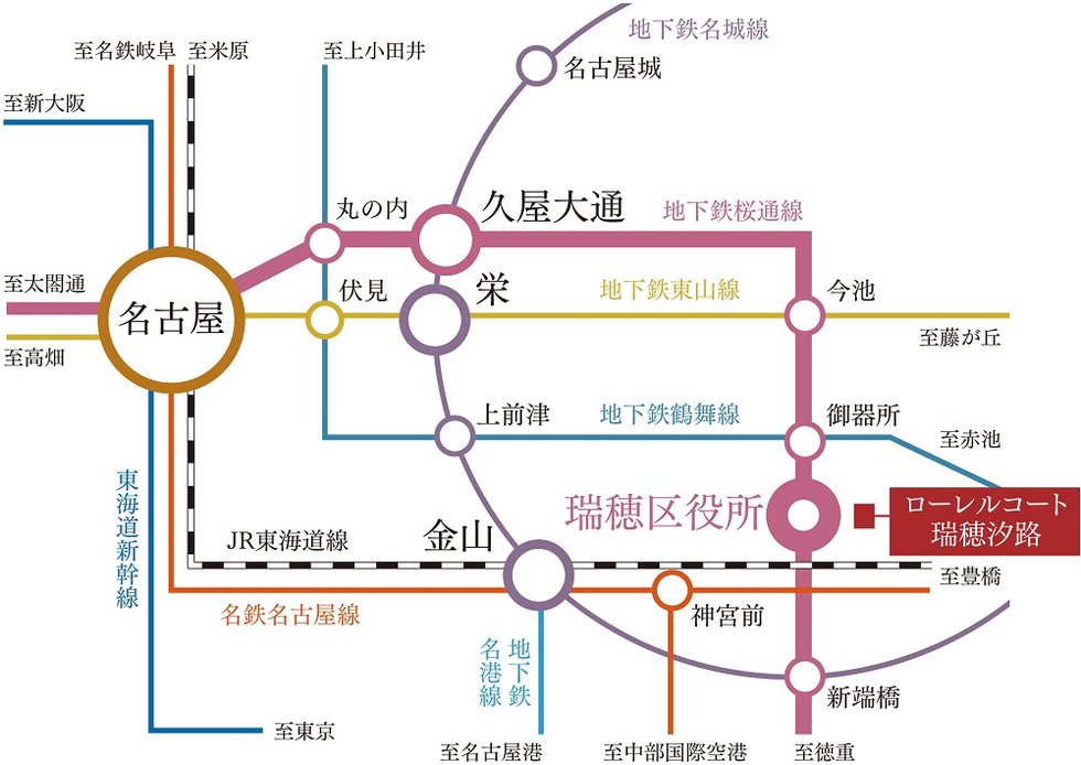 便利、快適。都市の鼓動と同期するポジション。
地下鉄利用で市内要所へ。通勤・通学などもスムーズに。