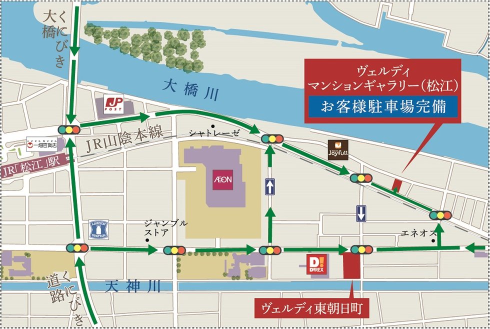 マンションギャラリー案内図