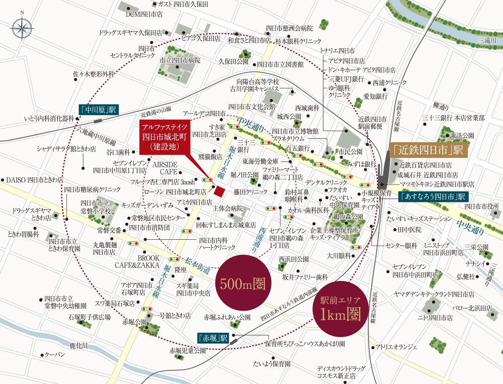 現地案内図