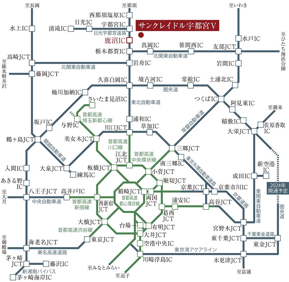 高速道路図