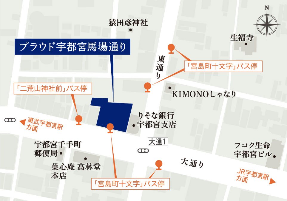 目の前に「宮島町十文字」停留所。
7時台〜8時台で合計87本の駅行が運行。