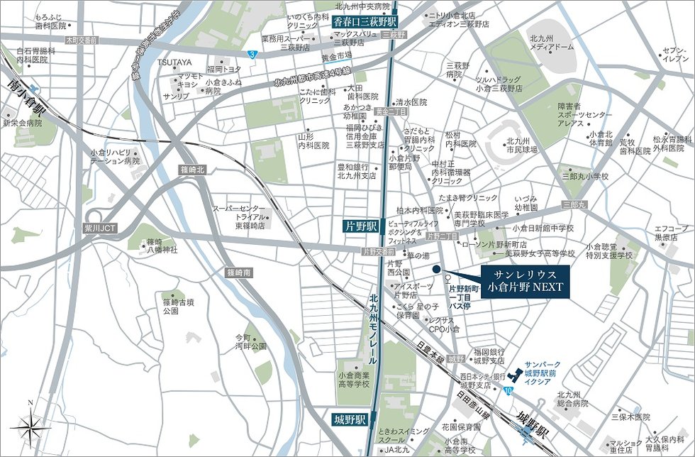 現地案内図