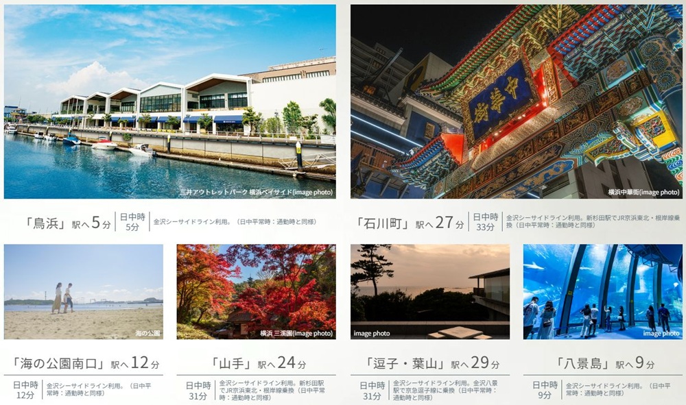 「幸浦」駅から金沢シーサイドライン利用