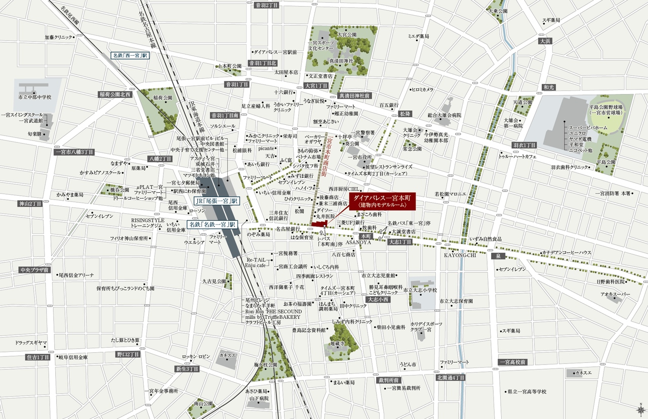 現地案内図