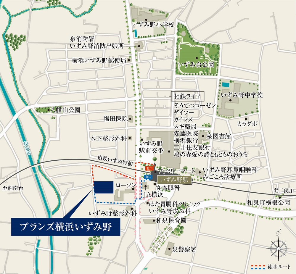 現地案内図