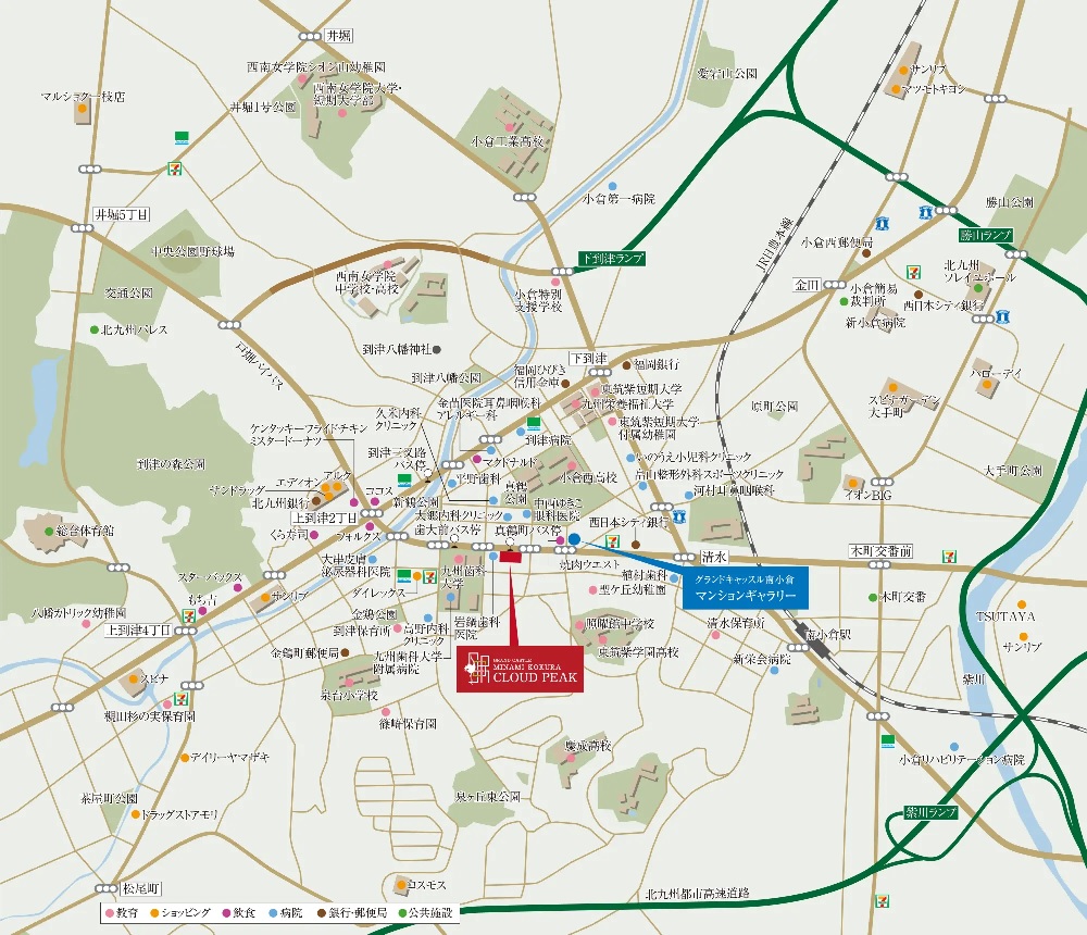 現地案内図