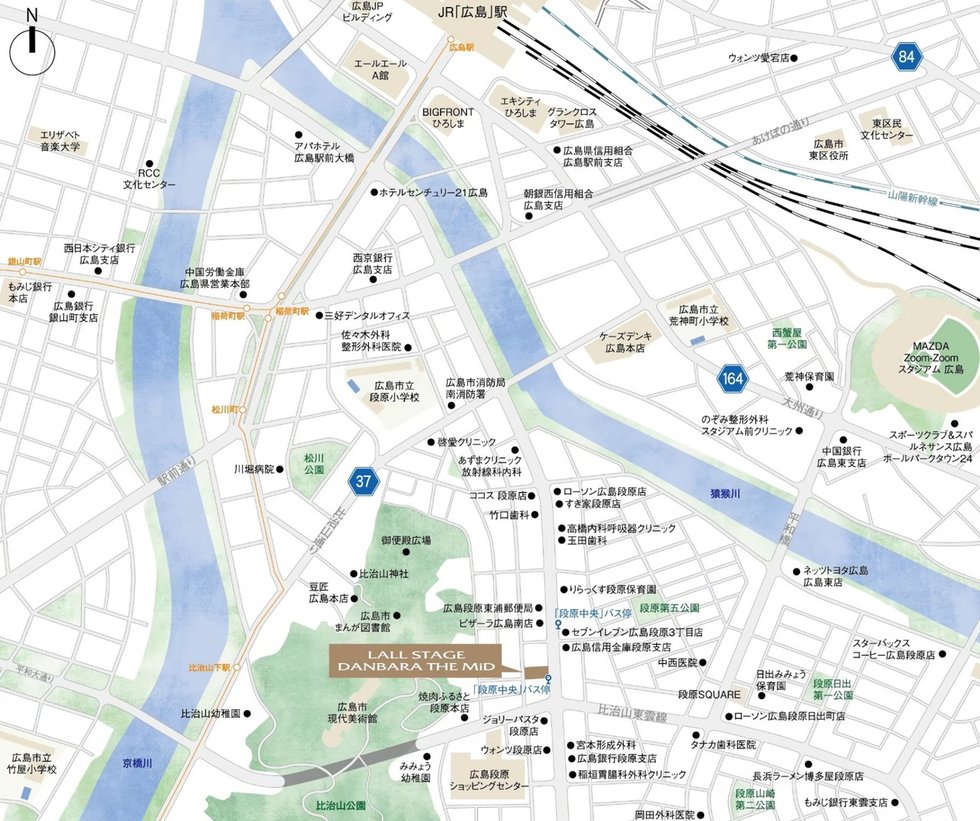 現地案内図