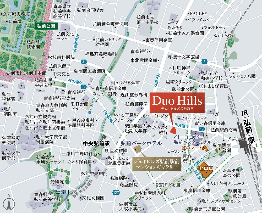 現在案内図