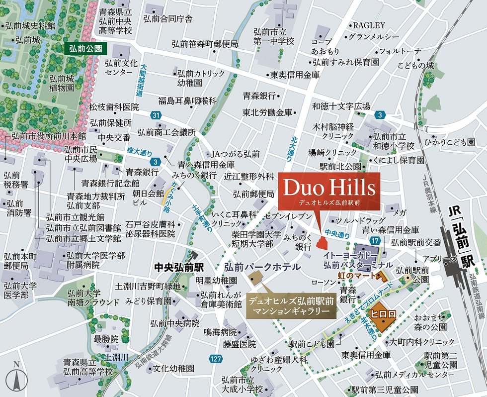 現在案内図