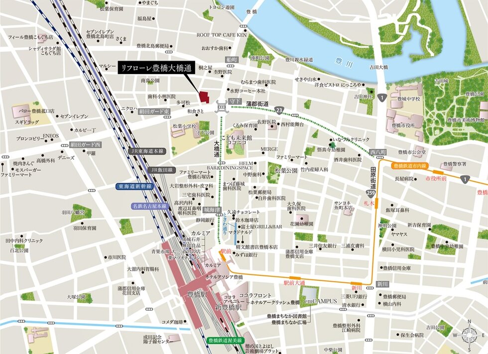 リフローレ豊橋大橋通