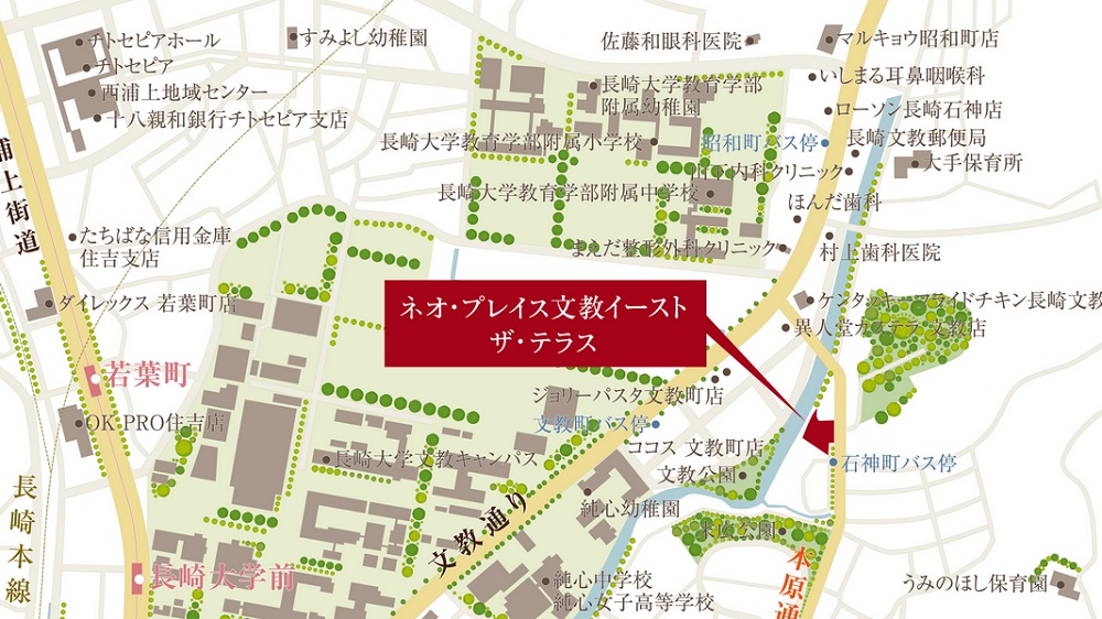 現地案内図