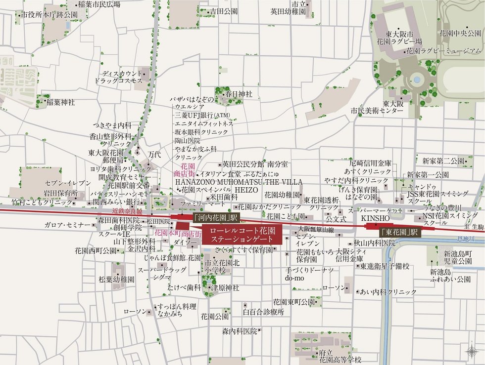 現地案内図