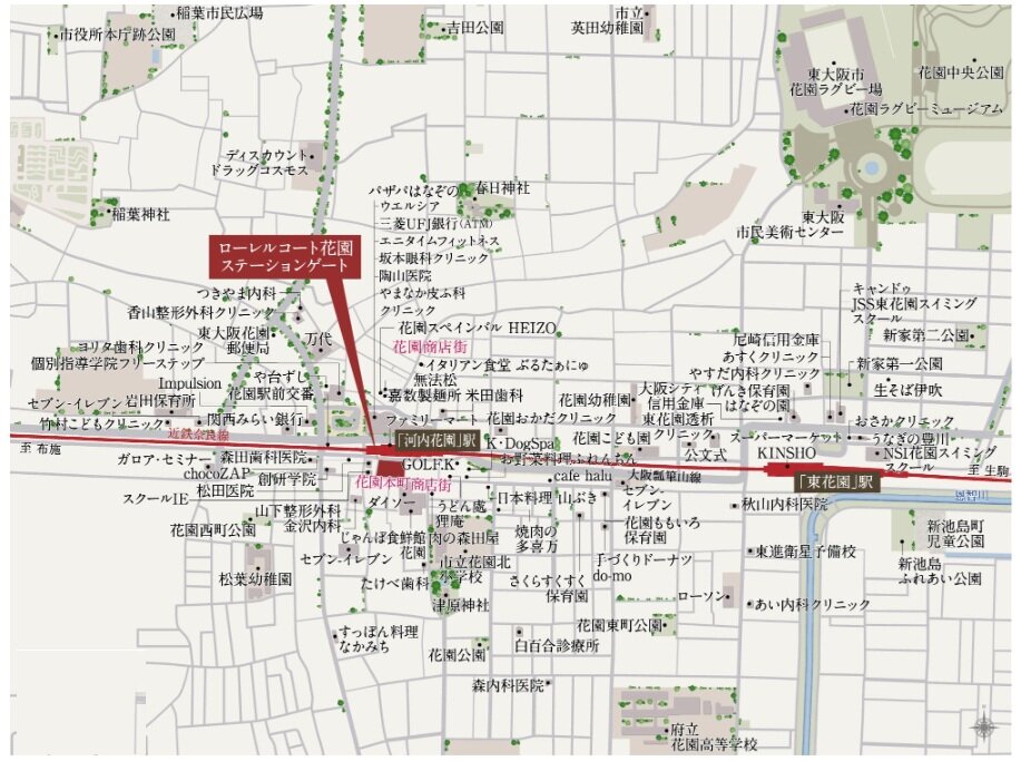 ローレルコート花園ステーションゲート