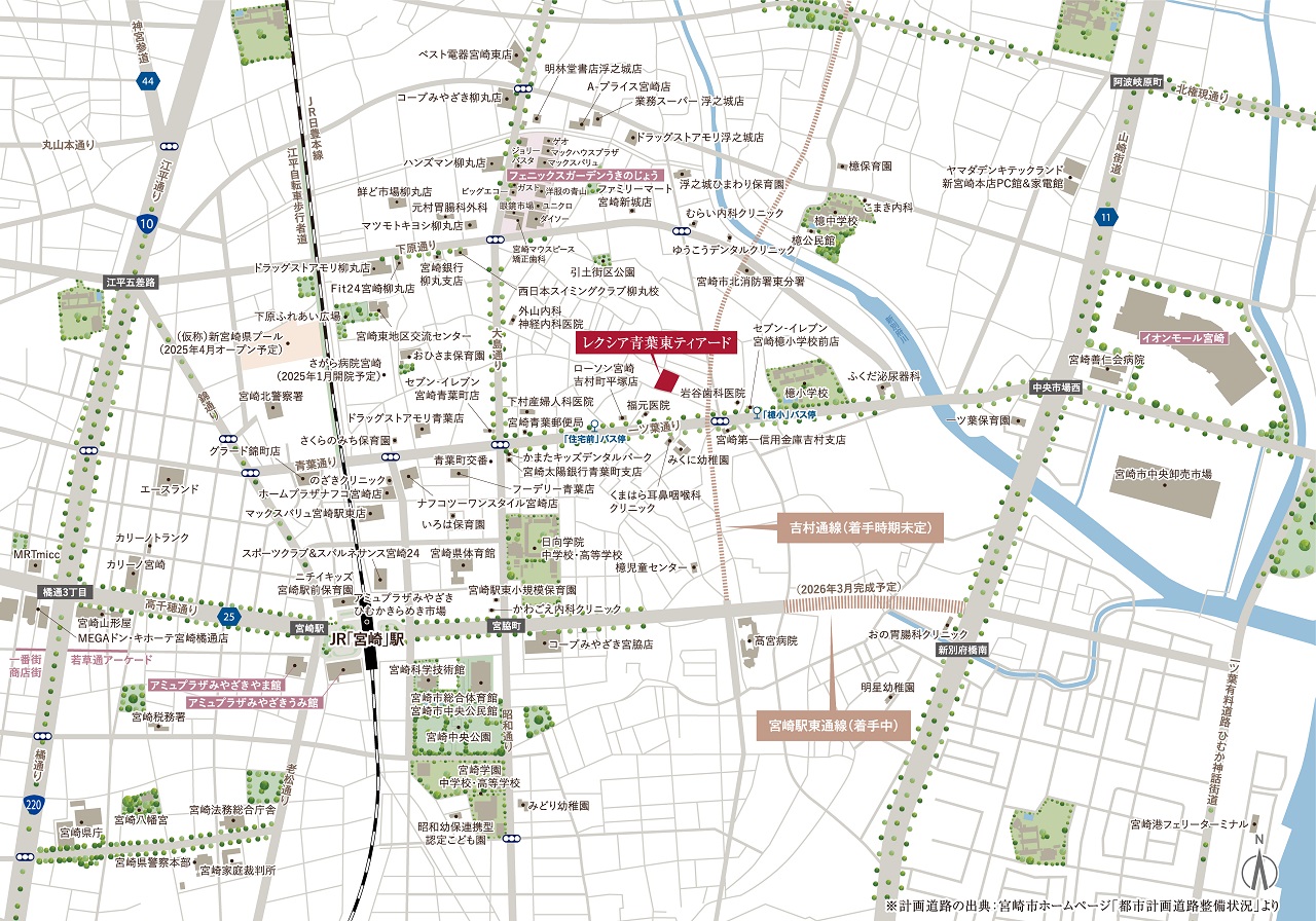 現地案内図