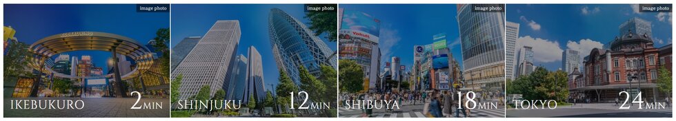 ペデストリアンデッキ直結3分※1・乗り換え1回で都心の主要駅へ30分圏内