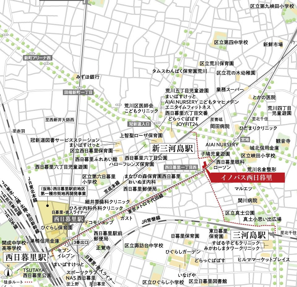 現地案内図