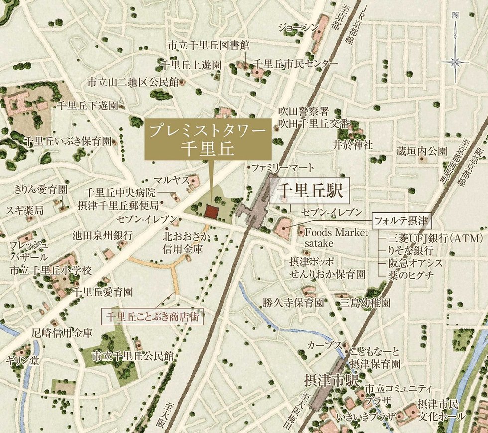現地案内図