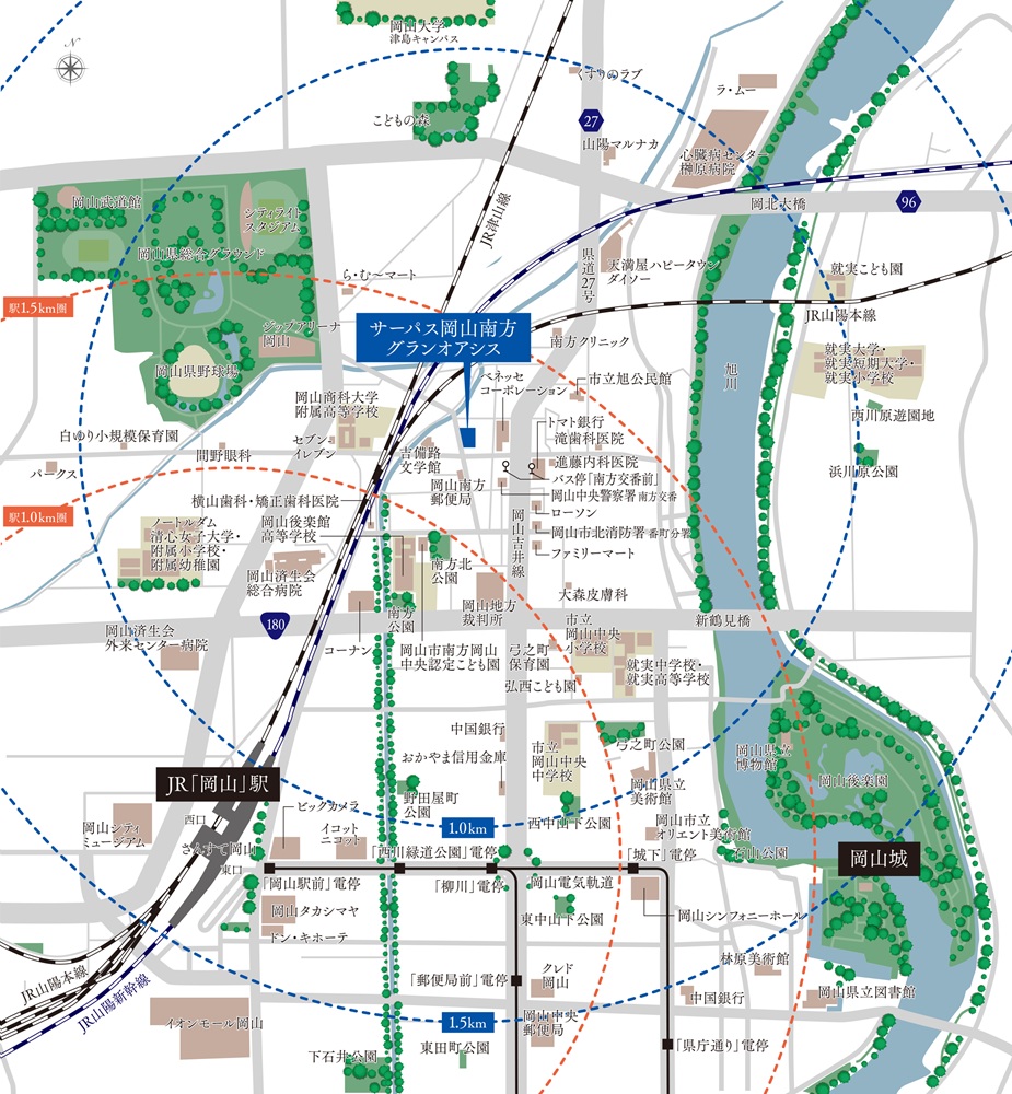 建設地ご案内図