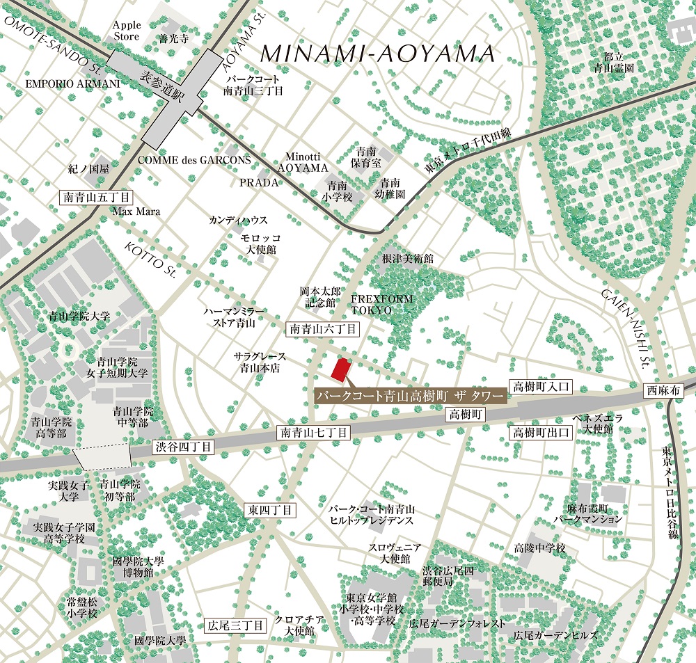 現地案内図