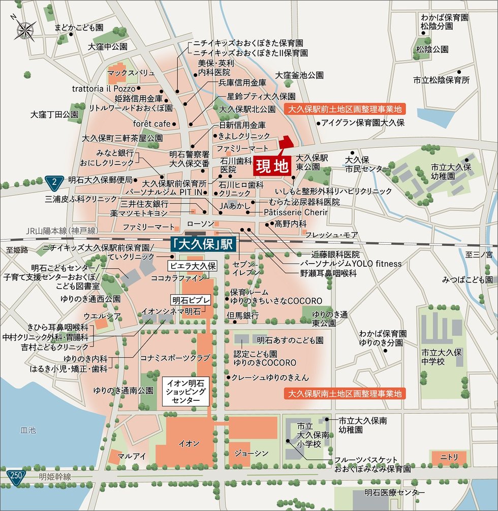 現地案内図