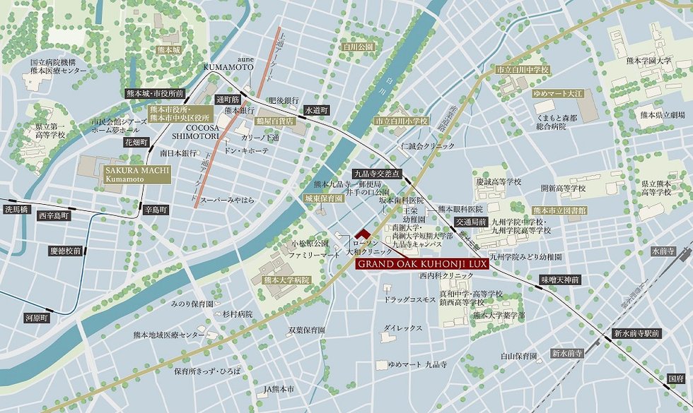 現地案内図