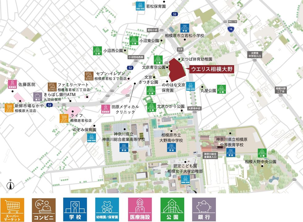 現地案内図
