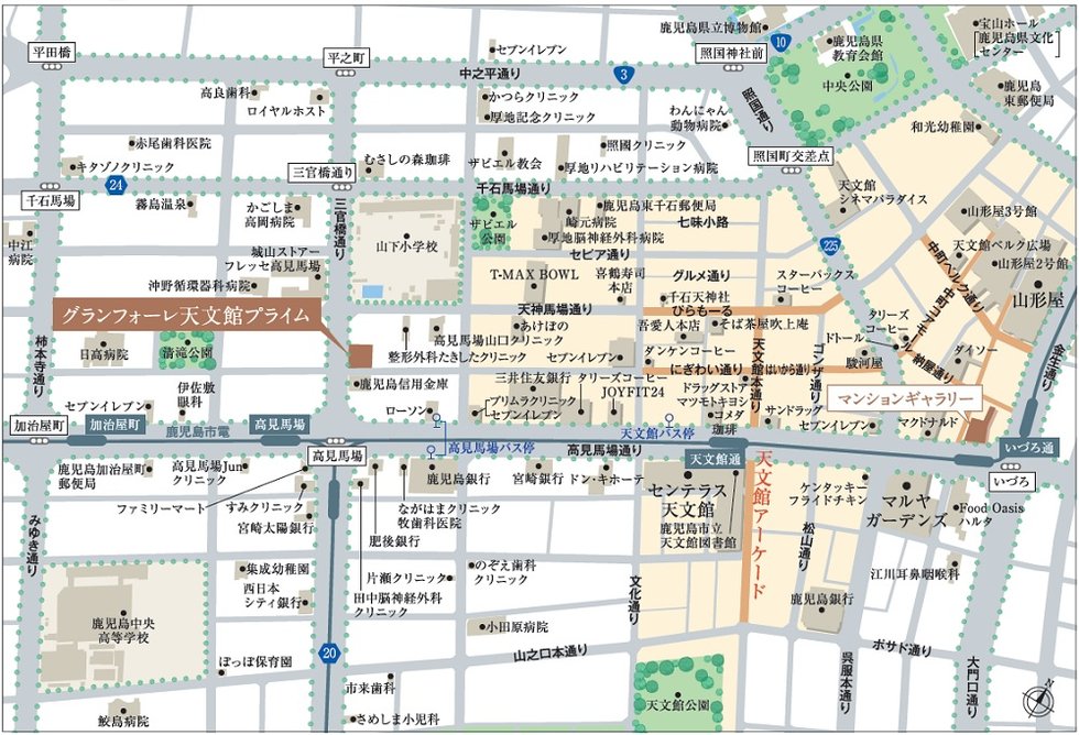 現地案内図