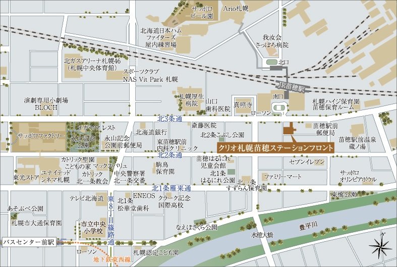 クリオ札幌苗穂ステーションフロント