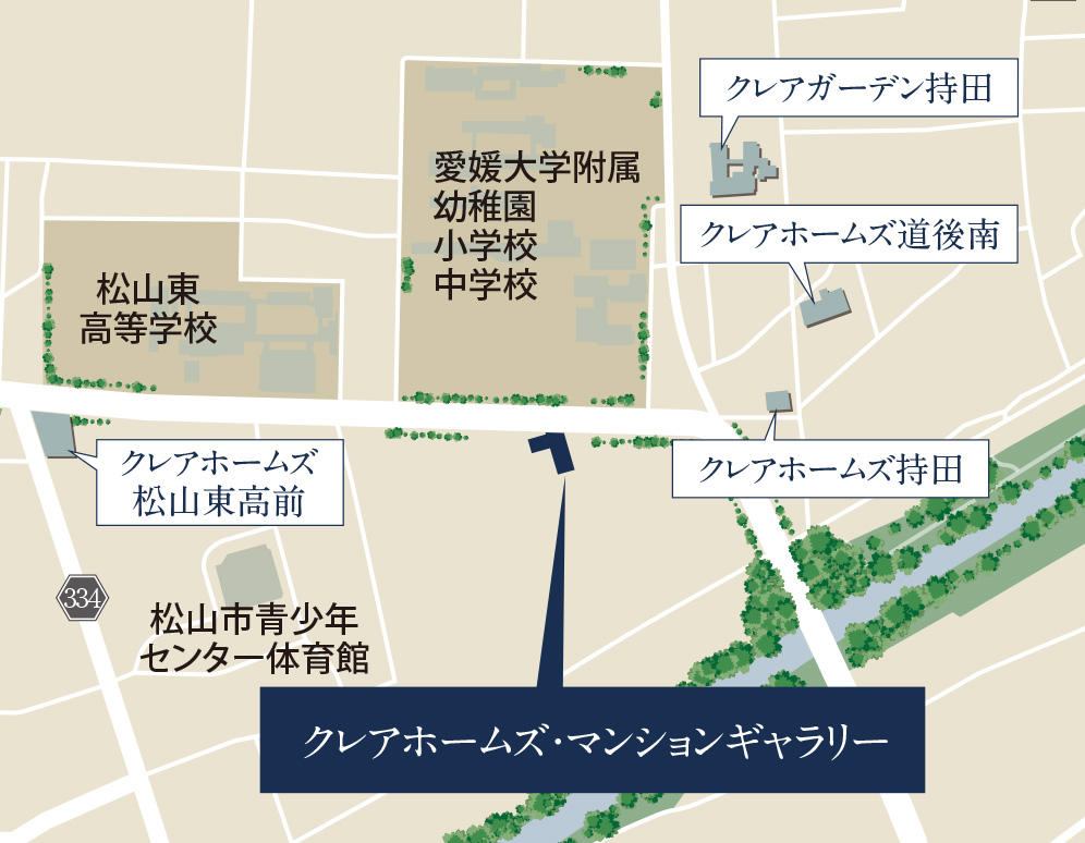 マンションギャラリー案内図