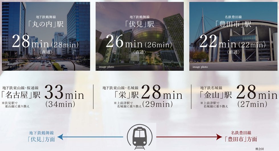 始発駅×都心直結。
ゆったり・軽快なダブルアクセス。
