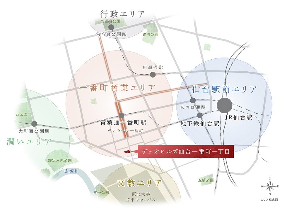 エリア概念図