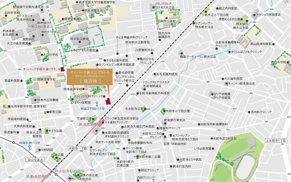 現地案内図