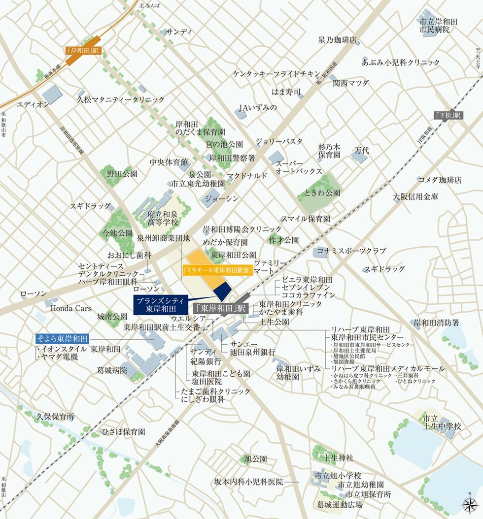 現地案内図