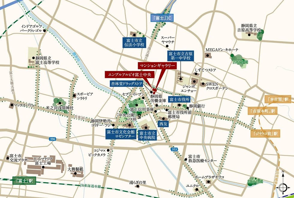 現地棟内図