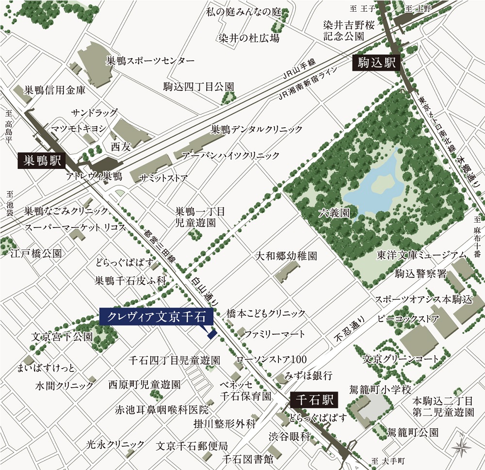現地案内図
