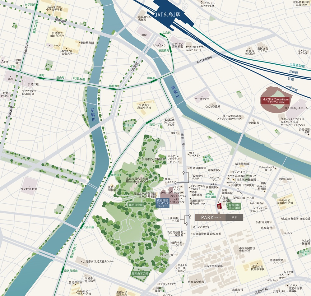 現地案内図