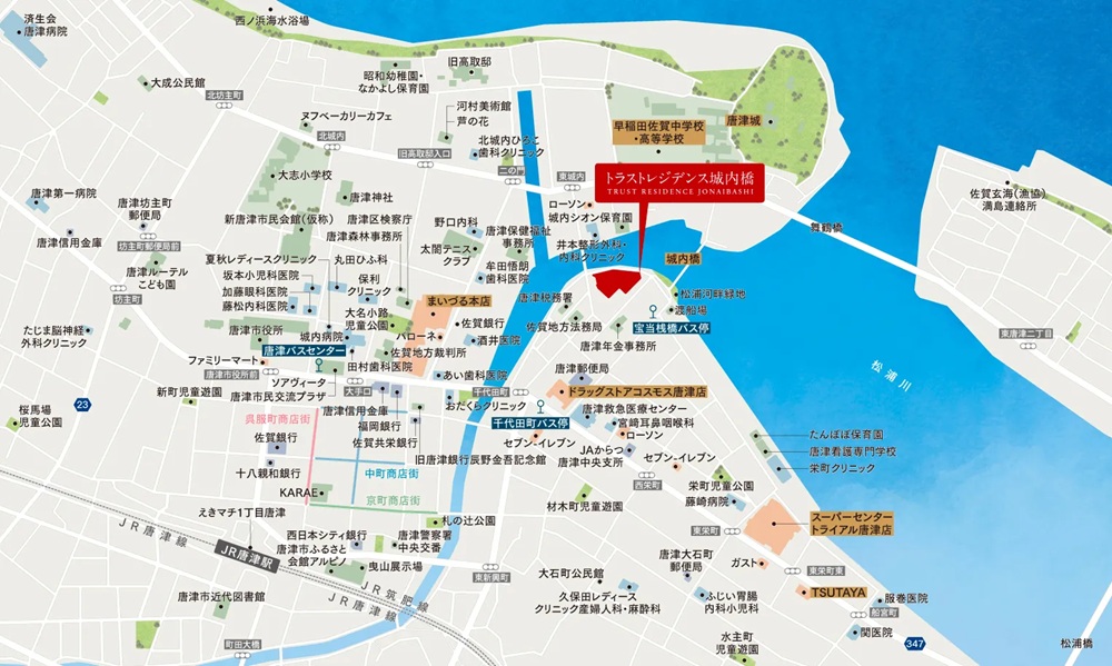 現地案内図