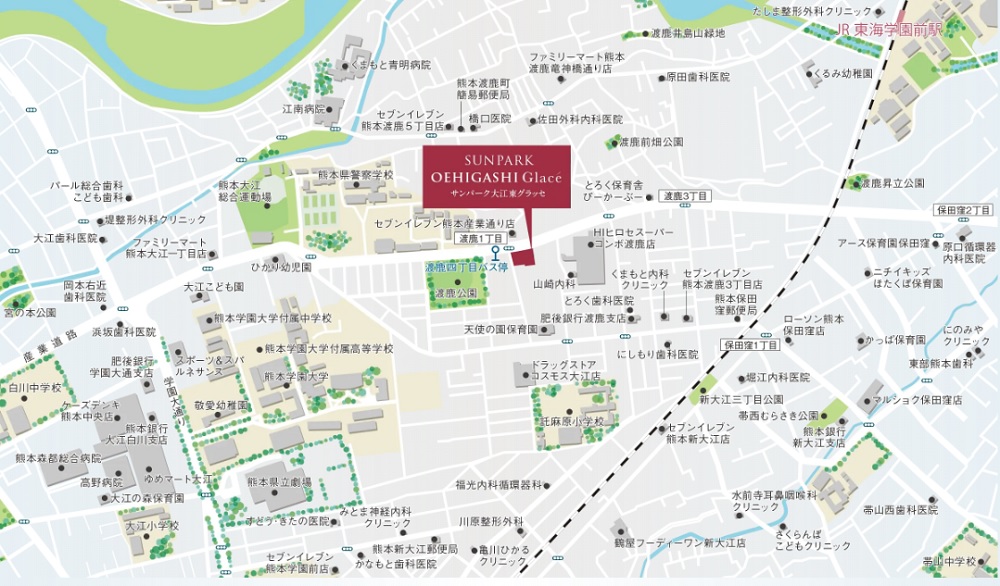 現地案内図