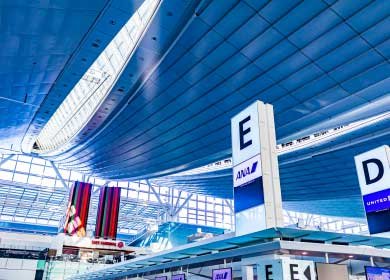 JR「津田沼」駅より 「羽田空港」第2ターミナル駅へ高速バスの利用で60分