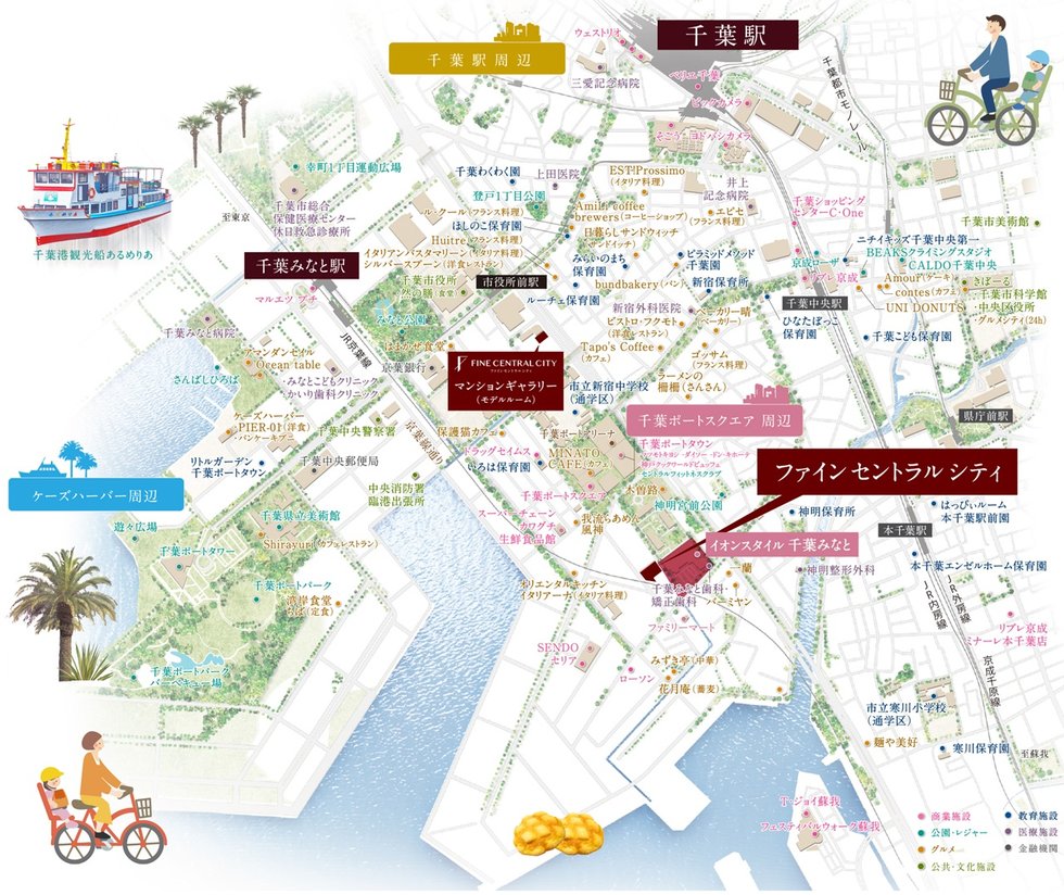 現地案内図