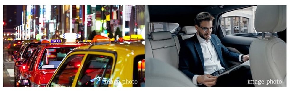 都心。
だからこそタクシー移動もスマートに。