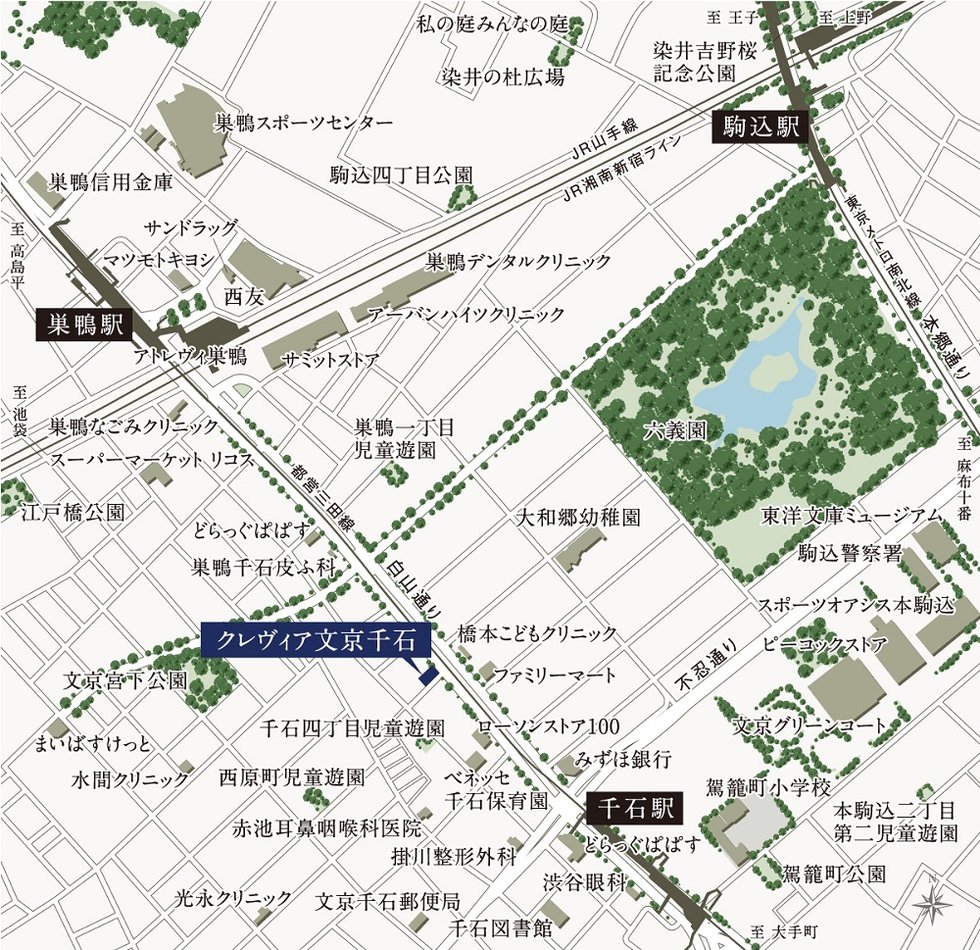 現地案内図