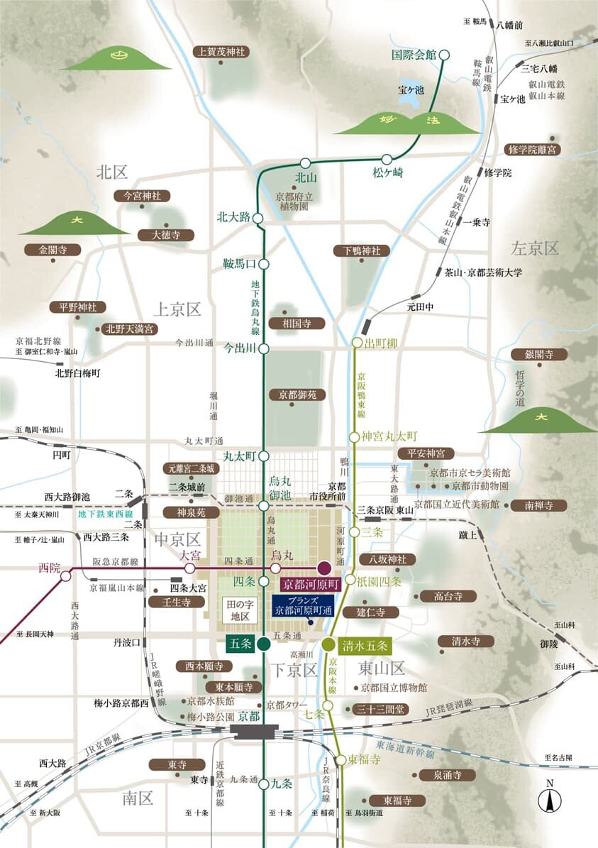 現地案内図