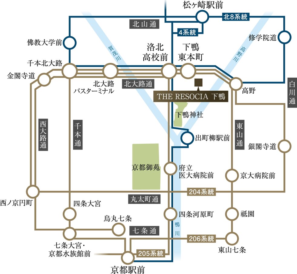 バス路線図