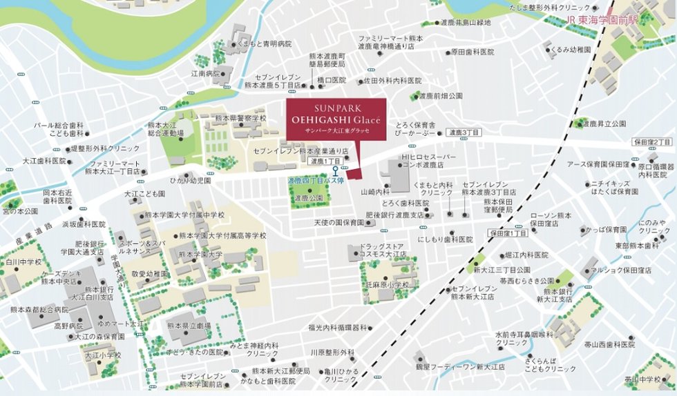 現地案内図