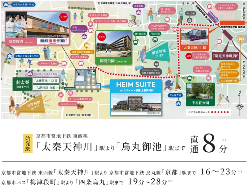 現地案内図